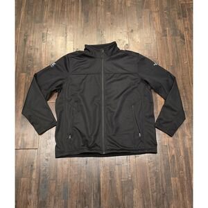 The North Face Jacket Mens Large Black Apex ClimateBlock Softshell Full Zip